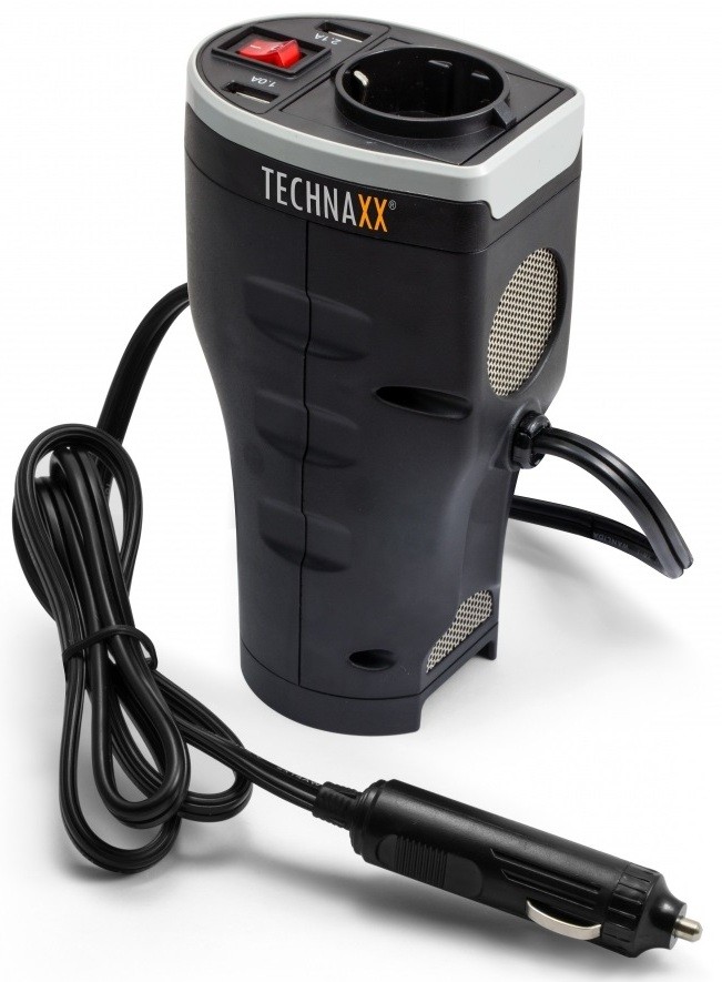 Отзывы автомобильный инвертор Technaxx TE13 с 2 USB (4645-TECHNAXX) в Украине