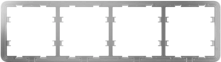 Характеристики рамка для вимикача на 4 секції Ajax Frame 4 seats for LightSwitch