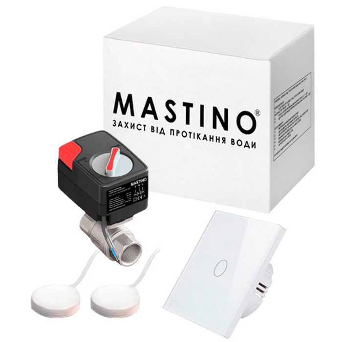 Інструкція система захисту від протікання води Mastino TS1 3/4" Light White