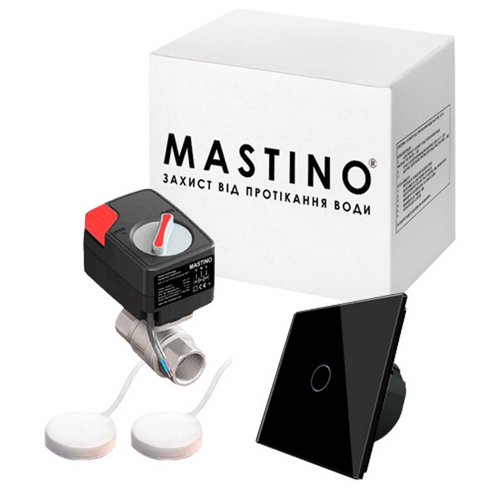 Система захисту від протікання води Mastino TS1 3/4" Light Black в інтернет-магазині, головне фото