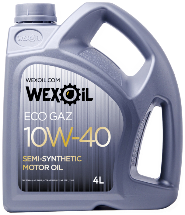 Цена моторное масло Wexoil Eco gaz 10W40 4 л в Киеве