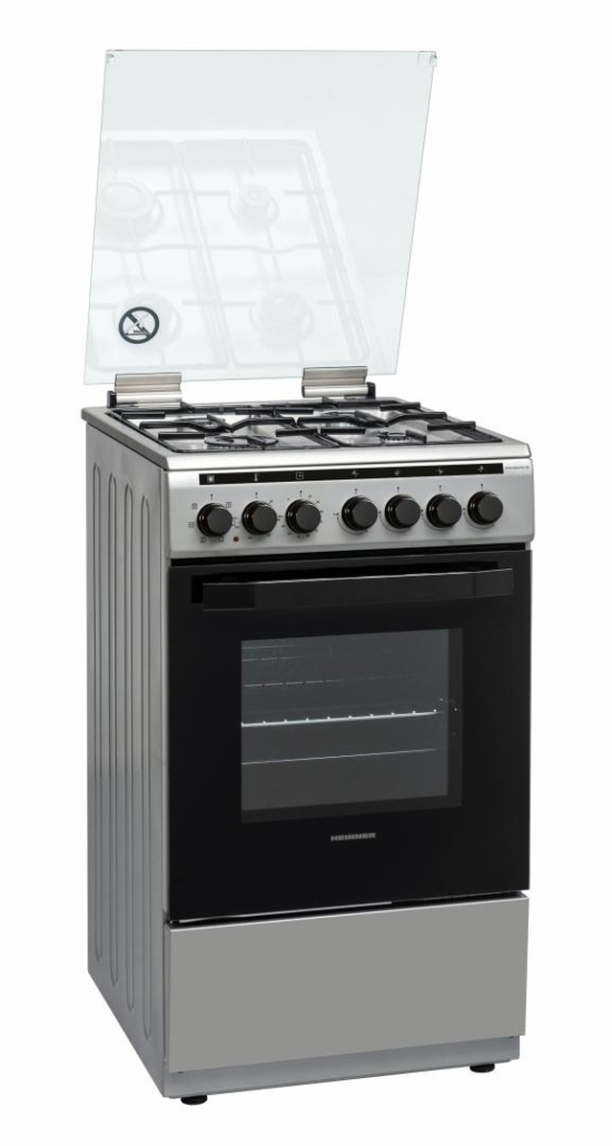 Кухонная плита Heinner HFSC-V60LITGC-SS