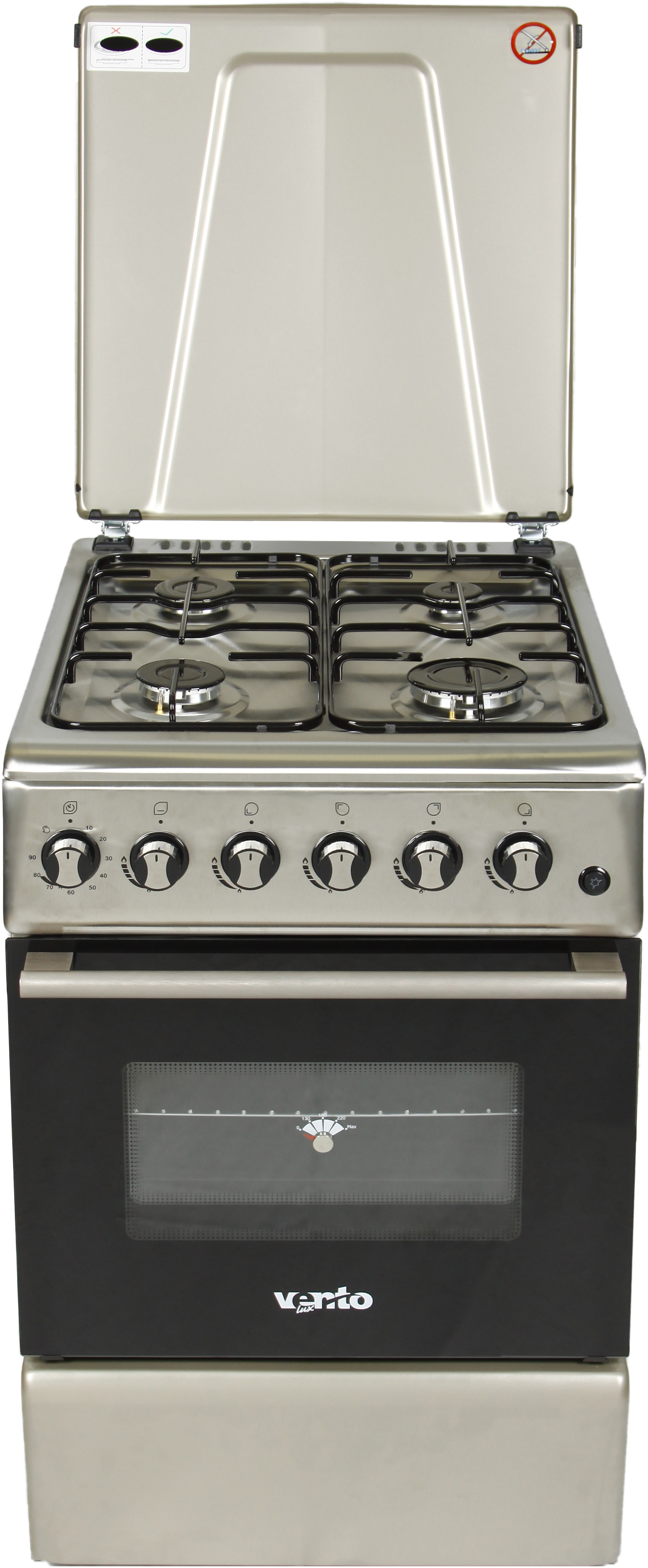 Відгуки кухонна плита Ventolux GG 5060 ES (X) T в Україні