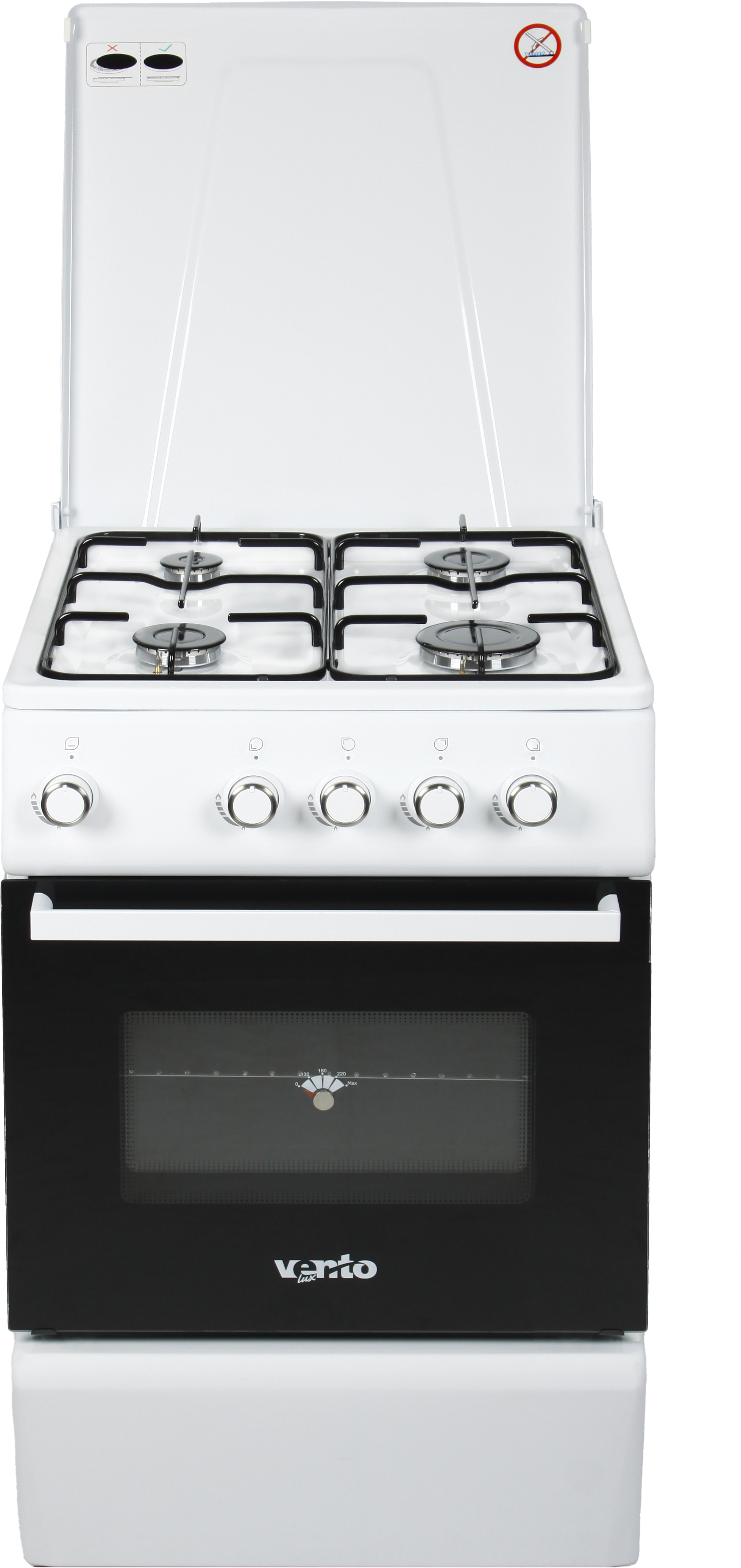 Кухонна плита Ventolux GG 5050 S (WH) T