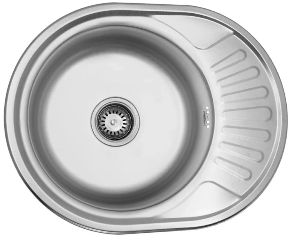 Кухонна мийка довжина 450 мм Kroner KRP Dekor - 5745 (0,6 мм)