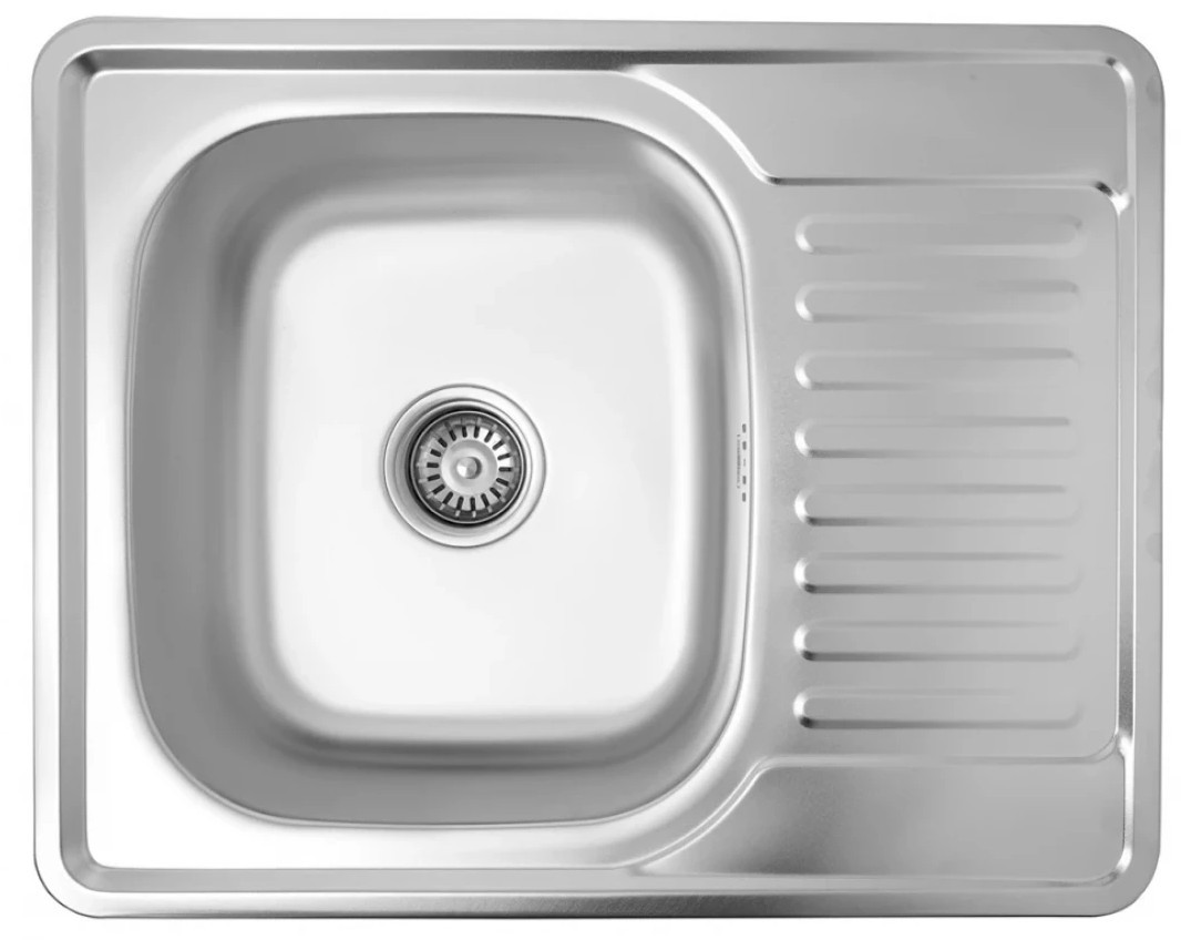 Кухонна мийка довжина 500 мм Kroner KRP Satin - 6350 (0,8 мм)