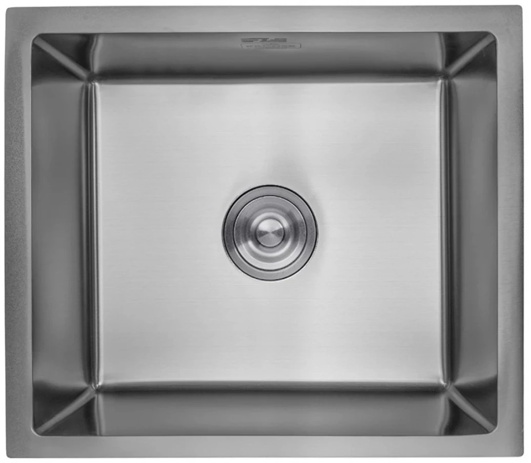 Кухонна мийка довжина 430 мм Kroner KRP Schwarze - 4843HM PVD (3,0/1,0 мм)