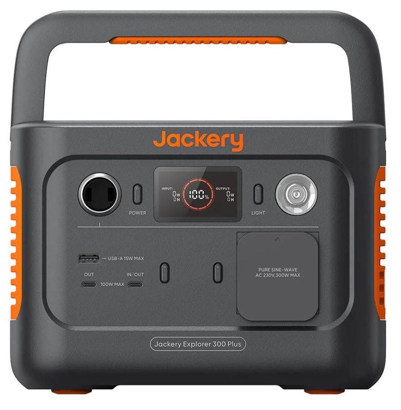 Jackery Explorer 300 Plus, 300Вт / 288Вт*год
