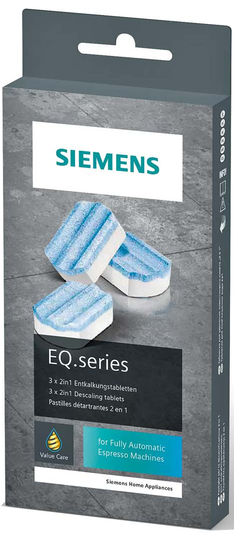 Таблетки для видалення накипу Siemens TZ80002A