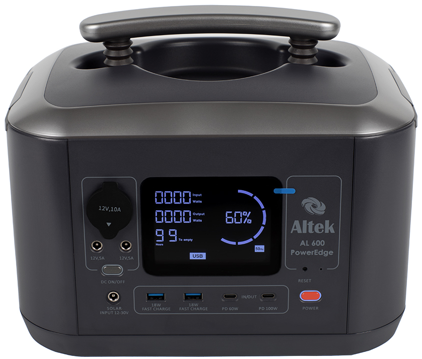 Характеристики портативна зарядна станція Altek AL 600 PowerEdge