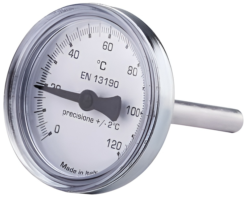 Термометр Icma для антиконденсаційного клапана 0-120°C №134