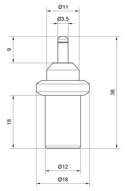 Icma для антиконденсаційного клапана 55⁰C №5840 Габаритні розміри