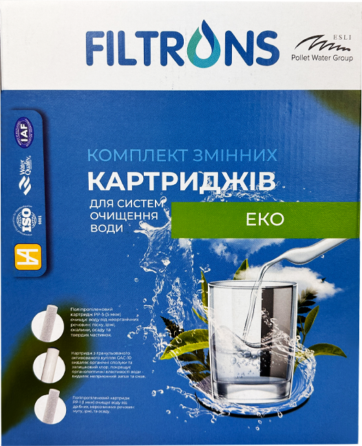 Комплект картриджей Filtrons Эко (FLTKE4) в интернет-магазине, главное фото