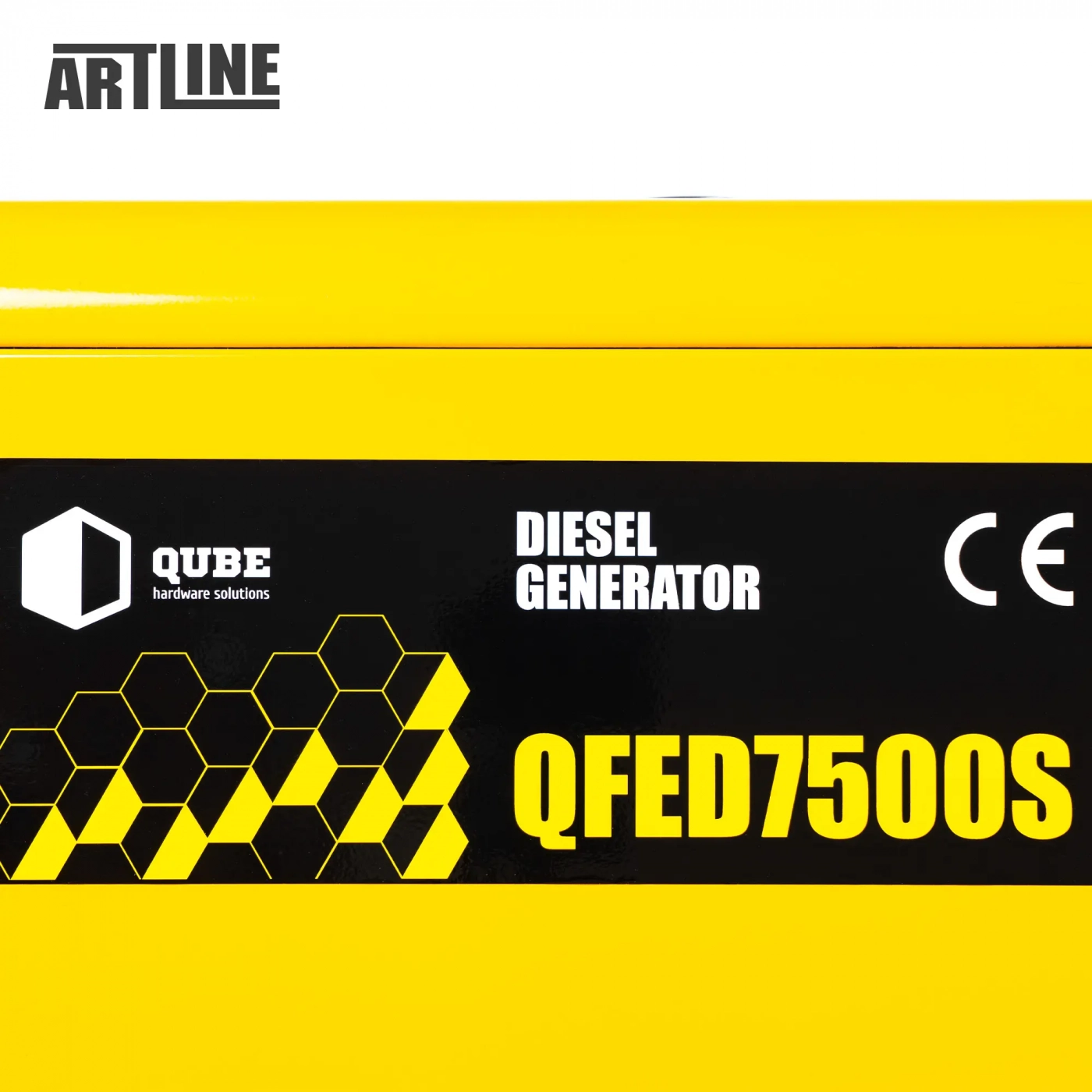 Генератор дизельный  Qube QFED7500S внешний вид - фото 9
