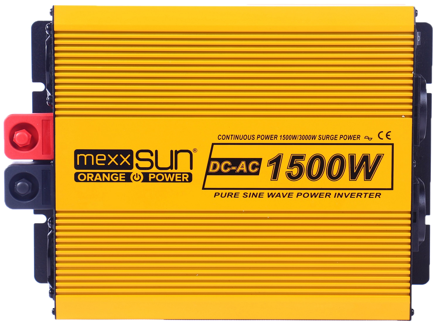Інвертор напруги Mexxsun YX-1500W-S, 12V/220V, 1500W (29180)