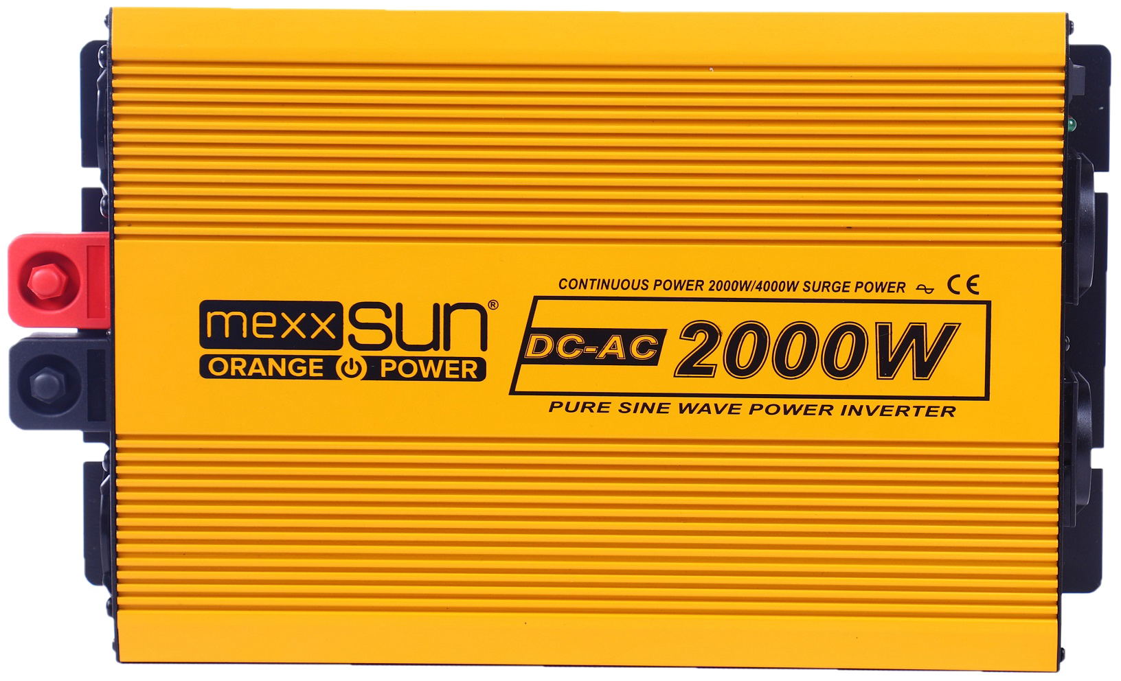 Інвертор напруги Mexxsun YX-2000W-S, 12V/220V, 2000W (29182)
