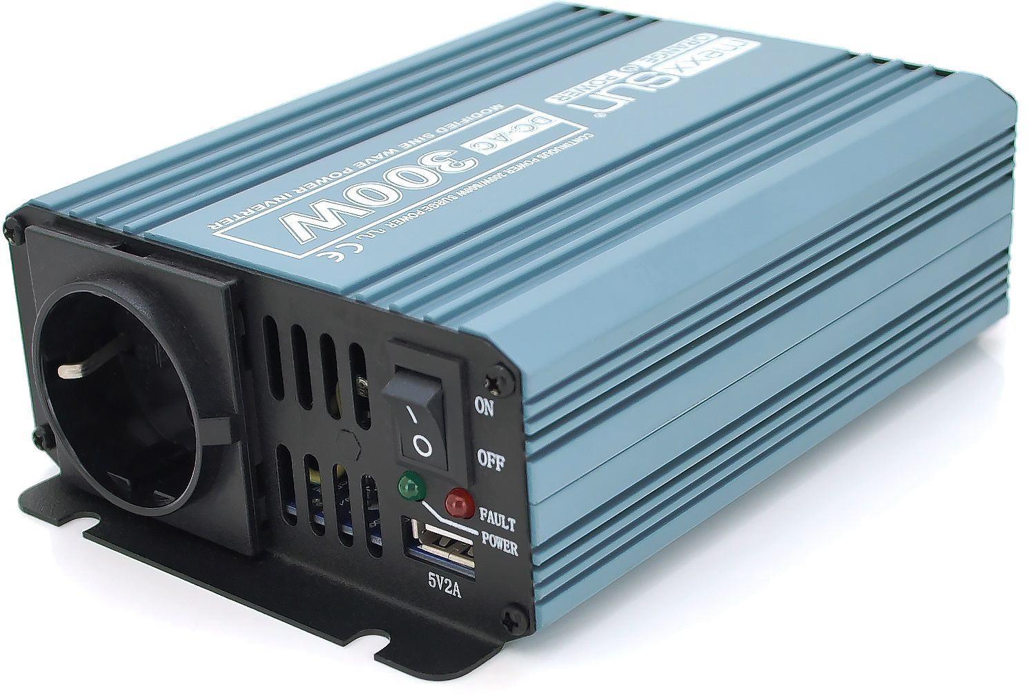 Інвертор напруги Mexxsun MXS-300, 12V/220V, 300W (MXS-300-12M/29227) в інтернет-магазині, головне фото