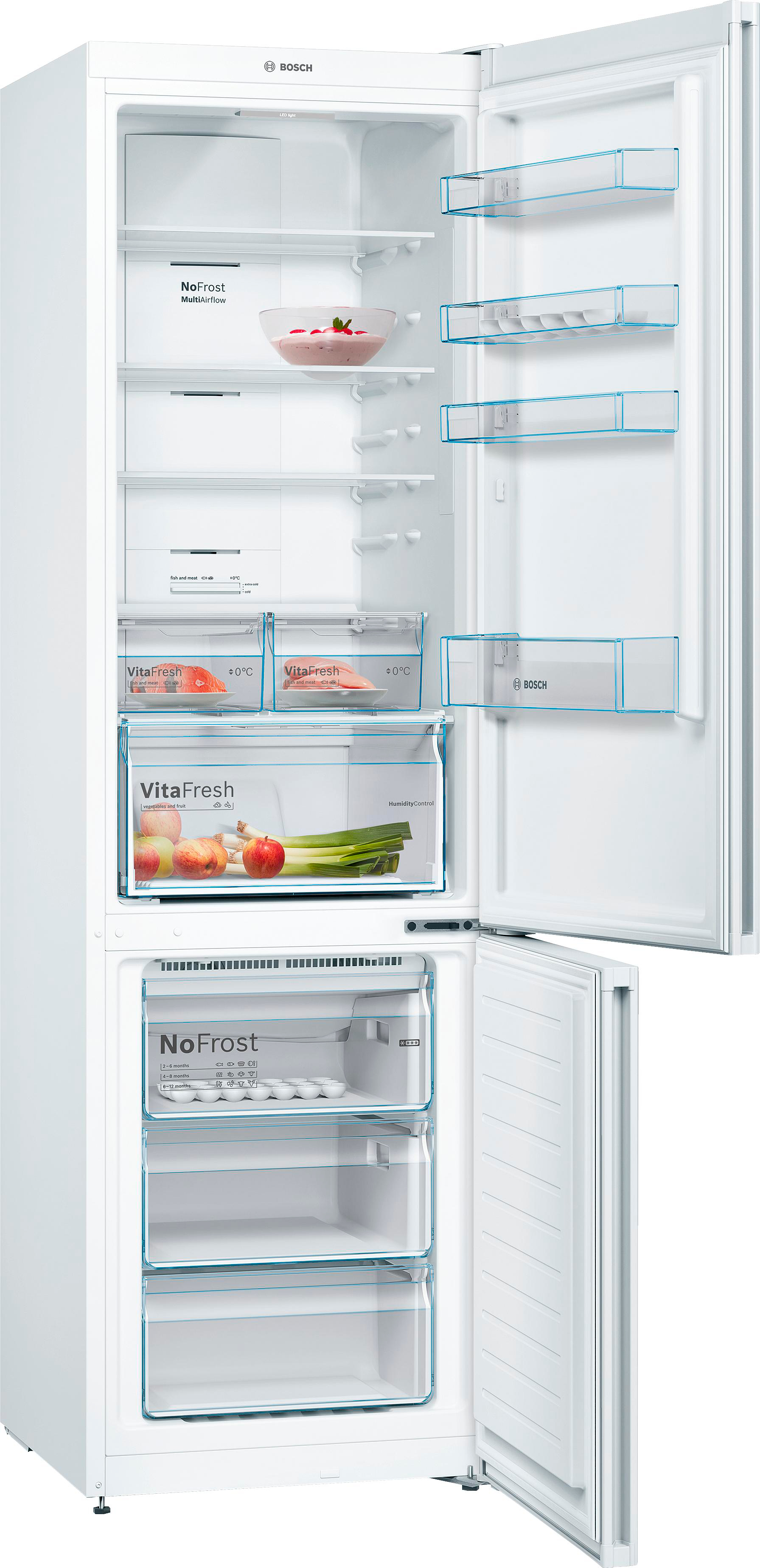 Холодильник Bosch KGN39XW326 ціна 27999.00 грн - фотографія 2