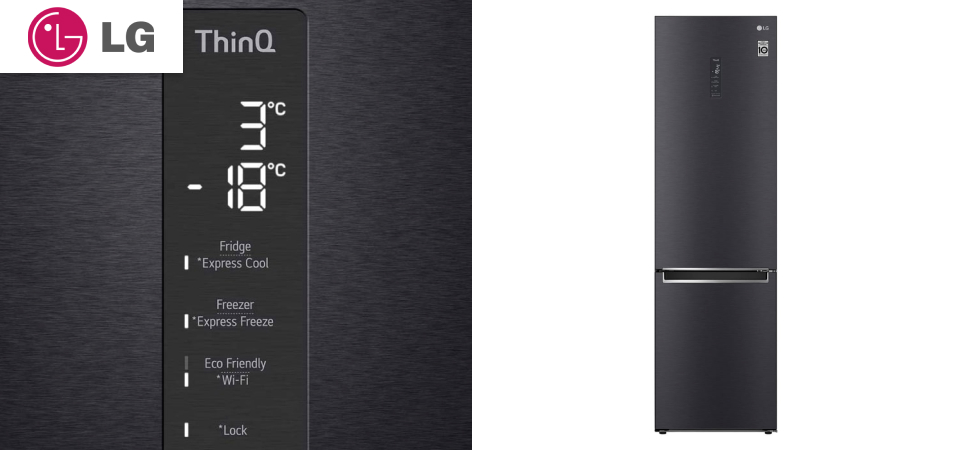 LG GW-B509SBUM - тихий і надійний холодильник