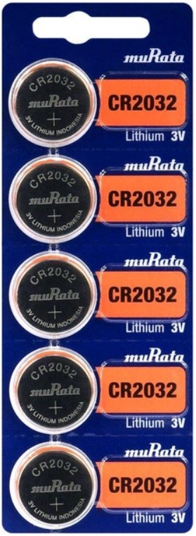 Батарейки типу CR2032 Murata CR2032 BL 5шт