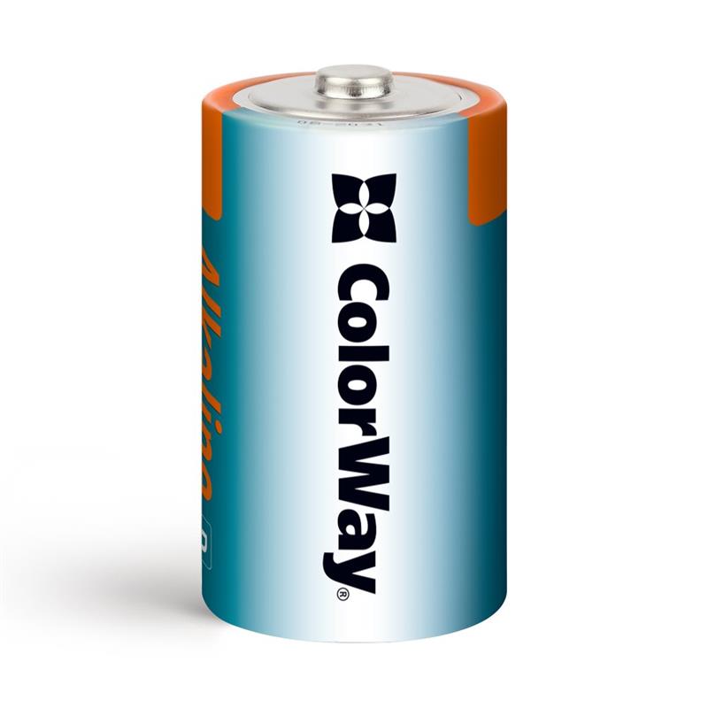 Батарейки ColorWay Alkaline Power D/LR20 BL 2шт (CW-BALR20-2BL) в интернет-магазине, главное фото