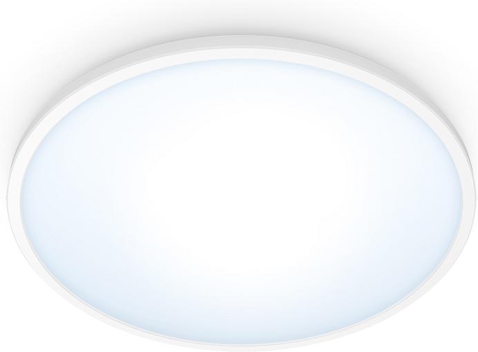 Круглий світлодіодний світильник WiZ SuperSlim Ceiling 16W 2700-6500K Wi-Fi білий (929002685101)