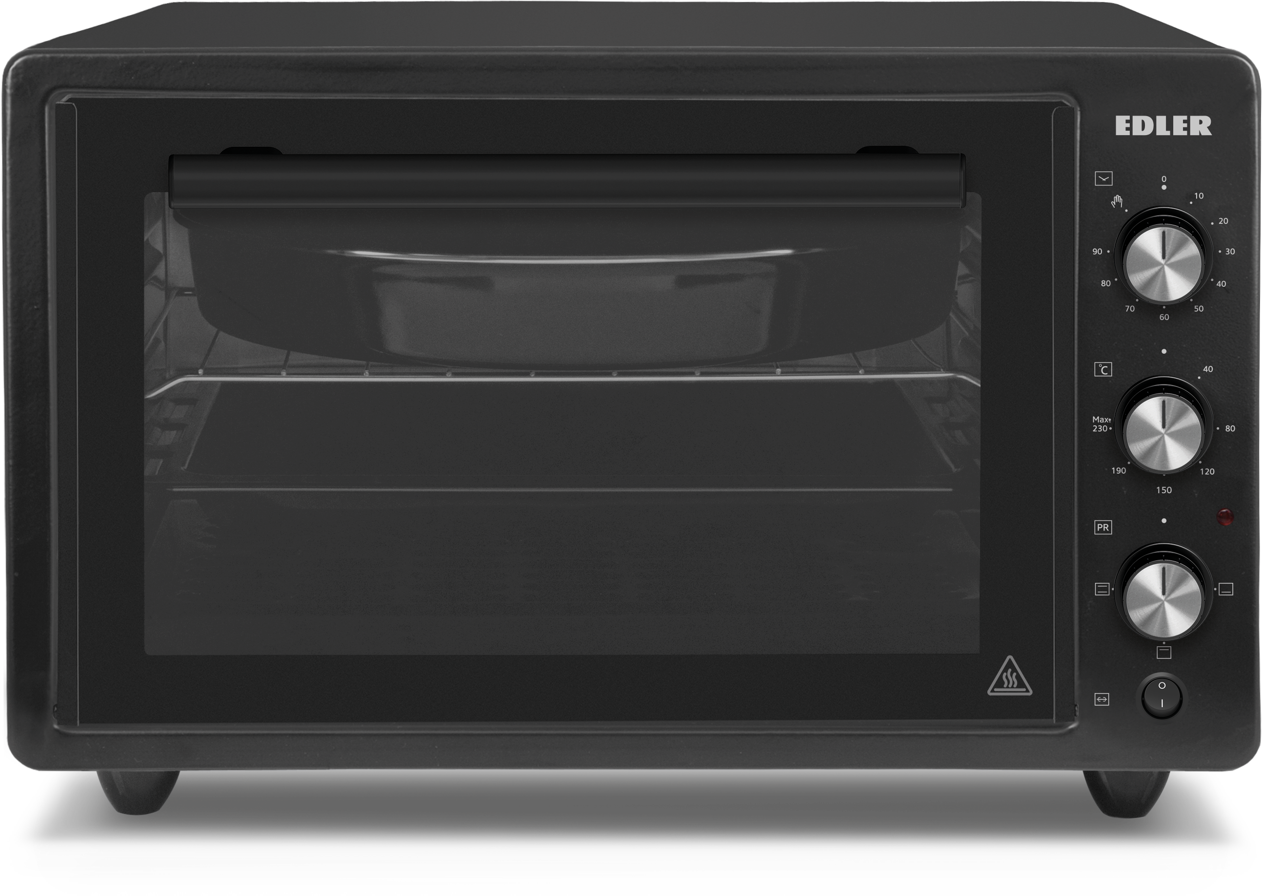 Электрическая печь Edler EDEO-4502 Black в интернет-магазине, главное фото