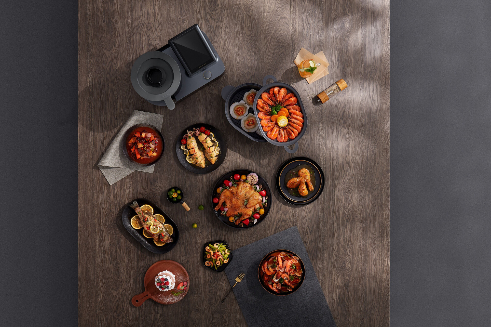 в ассортименте Кухонный комбайн Xiaomi Smart Cooking Robot (35 в 1) в магазине - фото 18