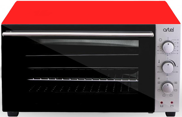 Электрическая печь Artel MD4218 L BLACK-RED в интернет-магазине, главное фото