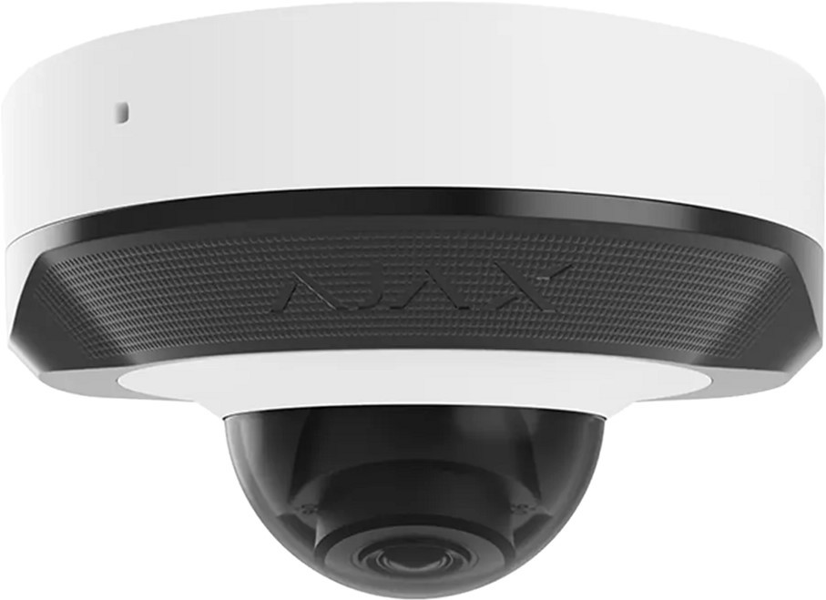 Камера Ajax для відеоспостереження Ajax DomeCam Mini (5 Mp/2.8 mm) White в Києві