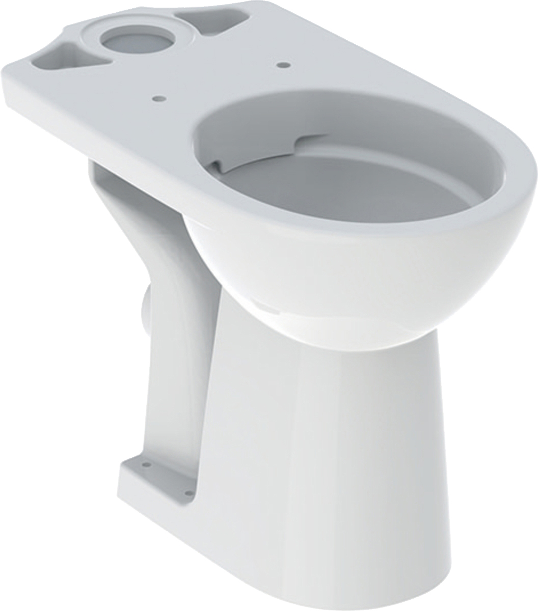 Чаша унітаза Geberit SelNova Comfort 500.486.01.7, для осіб з обмеженими можливостями, Rimfree