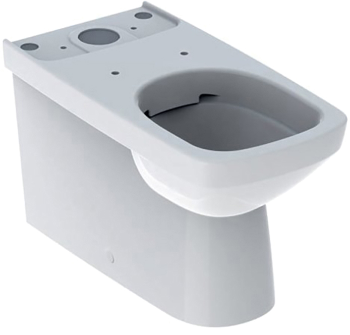 Чаша унітаза Geberit SelNova Square Rimfree 500.489.01.7