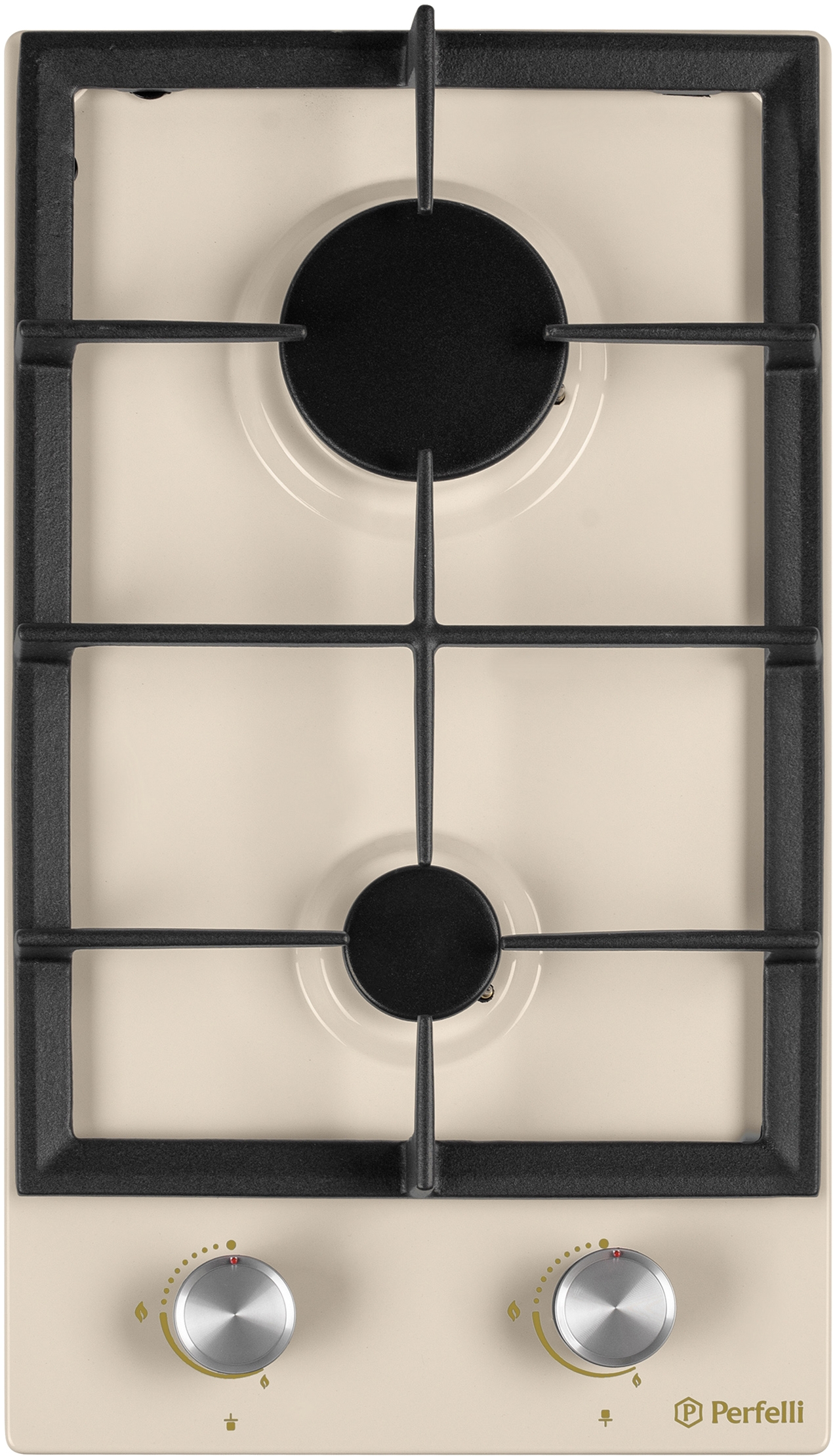 Двухконфорочная варочная поверхность Perfelli Domino HGM 31424 IV