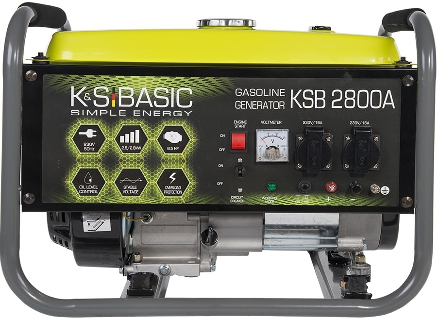 Бензиновый генератор Konner&Sohnen Basic KSB 2800A