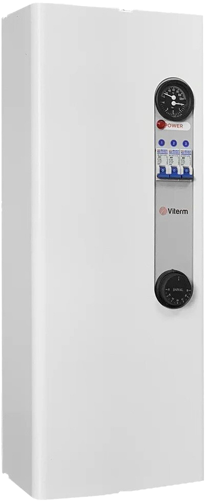 Котел Viterm електричний Viterm Plus 6 кВт 220/380В (насос + група безпеки)