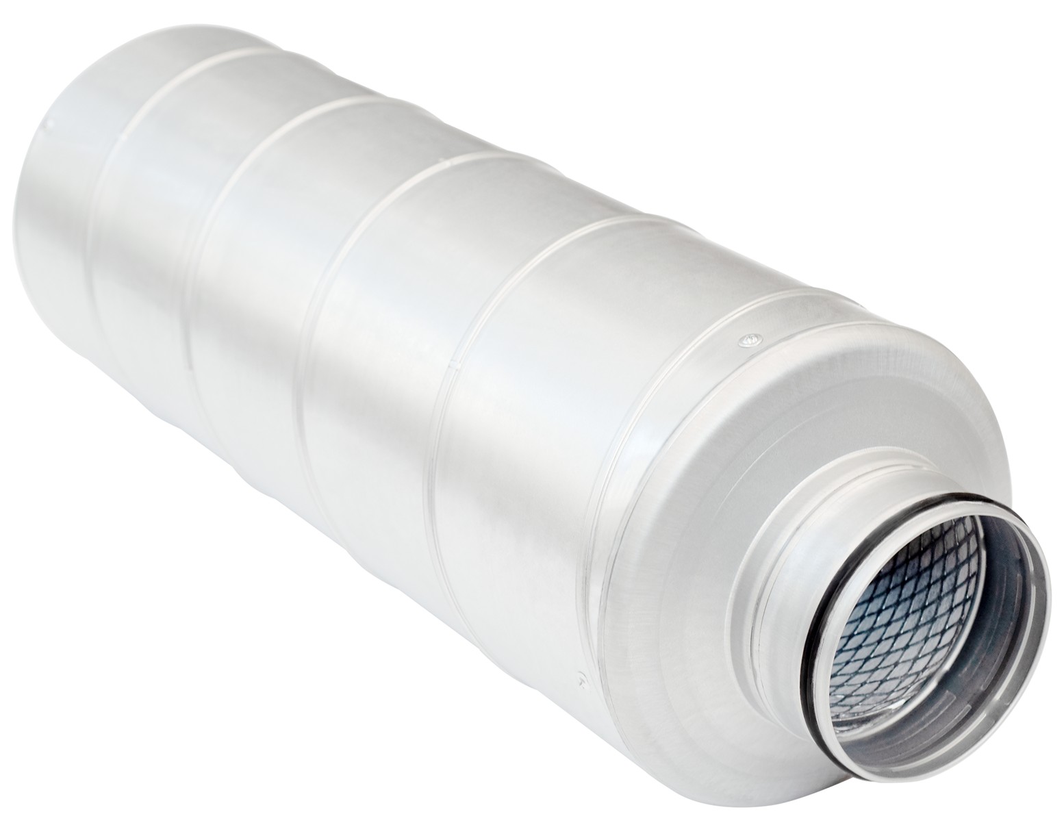 Вентиляционный шумоглушитель для круглых каналов Salda Mute 100x600