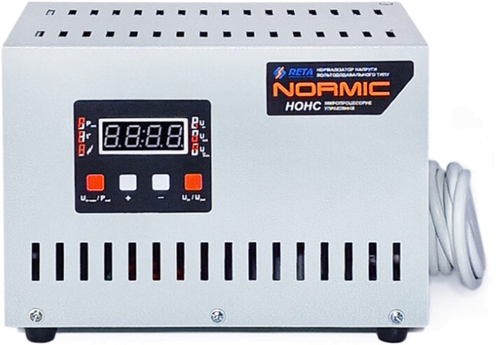 Характеристики стабілізатор з web інтерфейсом Рета HOHC Normic 3,3 кВт 16А 10-7