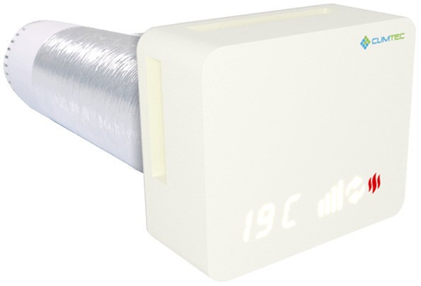 Рекуператор с датчиком температуры Climtec Optima 100 Standard (Кремово-белый)