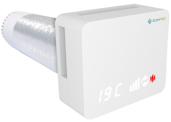Рекуператор с датчиком температуры Climtec Optima 125 Standard (Телегрей 4)