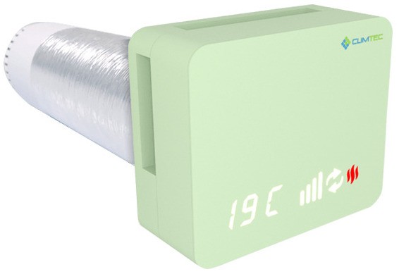Рекуператор Climtec Optima 200+ Standard (Бело зеленый) в интернет-магазине, главное фото
