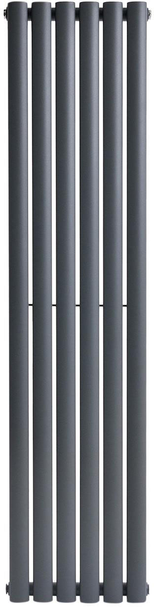 Трубчатый радиатор отопления ArttiDesign Rimini 6/1800/354/50 серый матовый