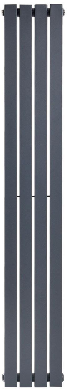 Радиатор на 4 секции ArttiDesign Terni 4/1800/236 серый матовый