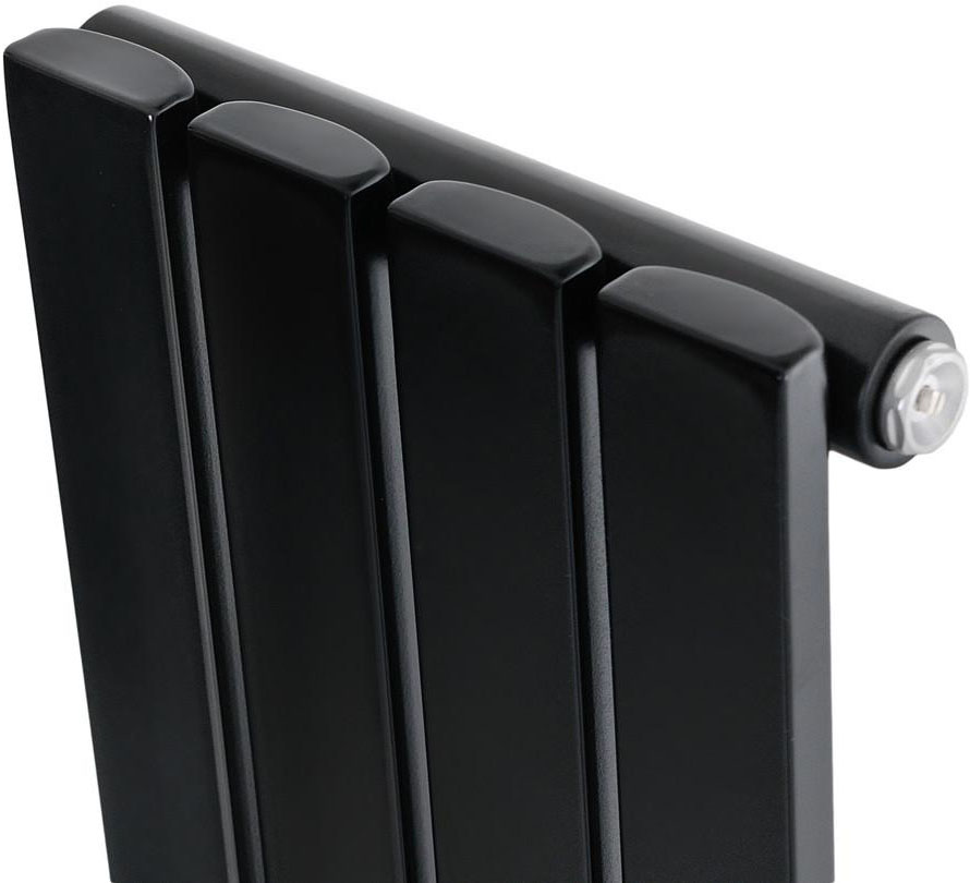 Радиатор для отопления ArttiDesign Terni 4/1500/236/50 чёрный матовый цена 5388.00 грн - фотография 2