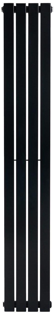 Радиатор на 4 секции ArttiDesign Terni 4/1800/236 чёрный матовый