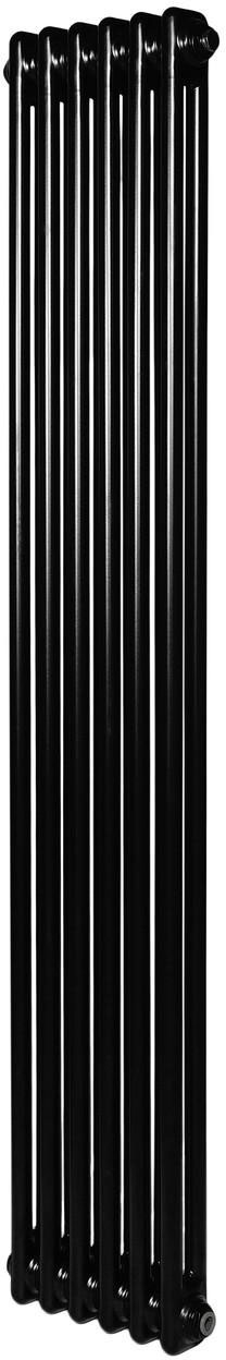 Трубчатый радиатор отопления ArttiDesign Bari II 6/1800/290/50 черный матовый