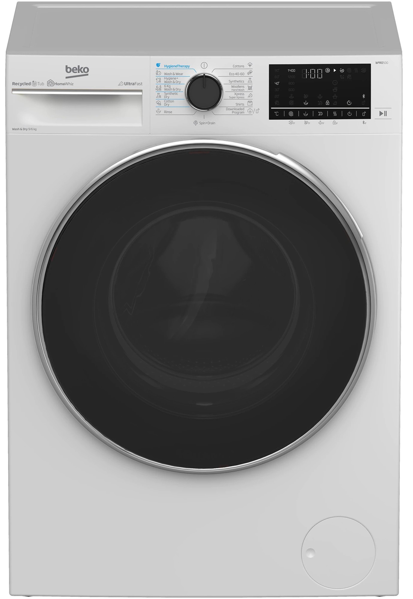 Характеристики пральна машина beko з сушкою Beko B5DFT59447W
