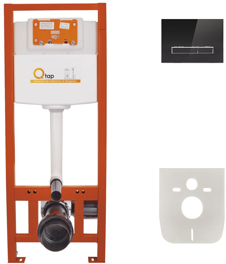 Інструкція інсталяція з чорною кнопкою Q-Tap Nest ST QT0133M425V1107GB
