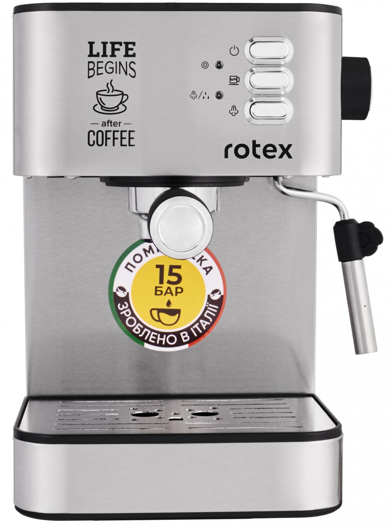 Ціна кавоварка Rotex RCM750-S Life Espresso в Києві