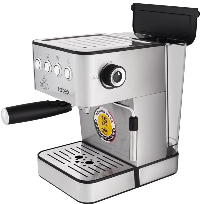 Кофеварка Rotex RCM850-S Power Espresso цена 3399.00 грн - фотография 2