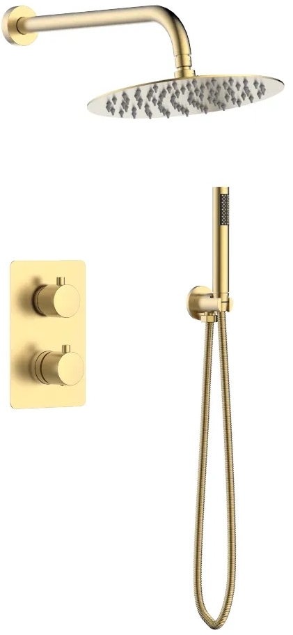 Інструкція душова система золотого кольору Volle Sistema R 1585.090121